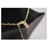 Melinda Maria Sterling Silver Heart Pendant Necklace .925