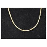 14k Yellow Gold Rope Chain Necklace, 18 in., 13.53 g