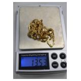 14k Yellow Gold Rope Chain Necklace, 18 in., 13.53 g