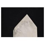 Large Clear Quartz Crystal Point - 6 Inch Tall Display Specimen