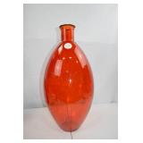 Large Red Recycled Glass Vase by Vidrios San Miguel