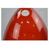 Large Red Recycled Glass Vase by Vidrios San Miguel