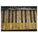 Vintage Accordion with Case, Lesson Books and Sheet Music