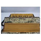 Vintage Accordion with Case, Lesson Books and Sheet Music