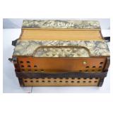 Vintage Accordion with Case, Lesson Books and Sheet Music