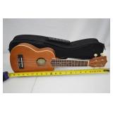 Mitchell MU40NT Soprano Ukulele with Road Runner Gig Bag & Instructions