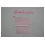 Snowbunnies Figurine Set in Original Box
