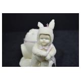 Department 56 Snowbunnies Easter Delivery Figurine w/ Box 1994