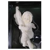 Dept. 56 Snowbabies Bisque Christmas Ornament Lot (3) in Boxes