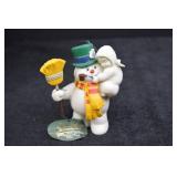 Frosty the Snowman Christmas Ornament with Tag