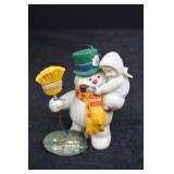 Frosty the Snowman Christmas Ornament with Tag