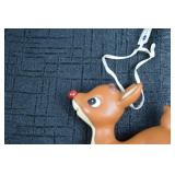 Rudolph Christmas Ornament with Red Ball