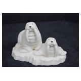 Snowbabies Figurine Lot with Penguins and Walrus Arctic Theme