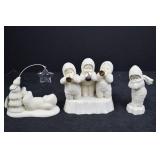 Department 56 Snowbabies Figurine Lot - Starlight Starbright, Tiny Trumpeters