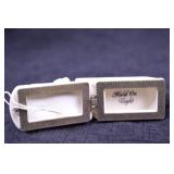 Snowbaby Hinged Porcelain Trinket Box Lot - 3 Piece Collection