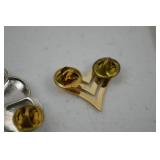 Military Pins, Medals, Ribbons, and Rank Insignia Lot