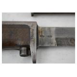 WWI British Bayonet with Scabbard, Serial 84064