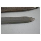 WWI British Bayonet with Scabbard, Serial 84064