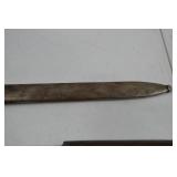 WWI British Bayonet with Scabbard, Serial 84064