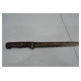 WWI British Bayonet with Scabbard, Serial 84064