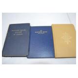Masonic and Eastern Star Books - 1955 Manual, Claudy, 1976 Ritual