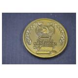 Lot of 6 Modern U.S. Army & UN Military Challenge Coins