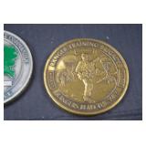 Lot of 6 Modern U.S. Army & UN Military Challenge Coins