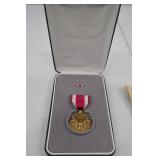US Meritorious Service Medal in Case with Ribbon Bar
