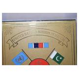 United Nations Mission in Haiti Peace Keepers Shield Plaque