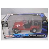 Die-cast Car Lot - Maisto 1:24 Jeep, Matchbox 50th MN, Vintage Truck