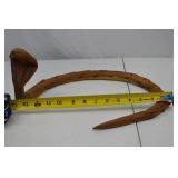 Hand-Carved Articulated Wooden Cobra Figurine