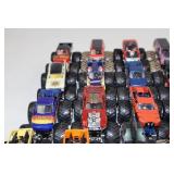Large Collection of Monster Jam Die-Cast Toy Monster Trucks