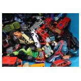 Assorted Die-Cast Toy Cars and Trucks Lot