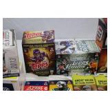 Sports and Wrestling Trading Card Lot - Open Packs with Cards Inside