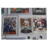Football Jersey & Memorabilia Card Lot - Relics, Rookies & Inserts