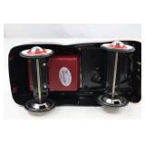 Tin Hot Rod Pedal Car Toy with Flame Graphics