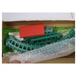 Snoopy Train Set Vintage Battery Operated Peanuts Complete in Box