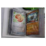 Large Pokemon Trading Card Lot with Tins and Binder Holos
