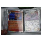 Large Pokemon Trading Card Lot with Tins and Binder Holos