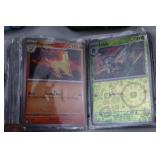 Large Pokemon Trading Card Lot with Tins and Binder Holos