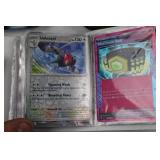Large Pokemon Trading Card Lot with Tins and Binder Holos