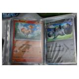 Large Pokemon Trading Card Lot with Tins and Binder Holos