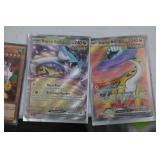 Large Pokemon Trading Card Lot with Tins and Binder Holos