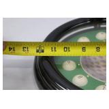 Golf Ball Theme Wall Clock, 12-Inch Diameter