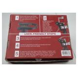 Wine Opening Kit 4-Piece Set with Corkscrew, Foil Cutter, Stand