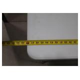 Folding Plastic Utility Table with Carry Handle -  48" W x 29" H