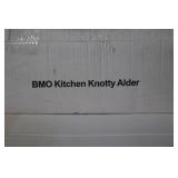 BMO Kitchen Knotty Alder Cabinet Components - Surplus Lot