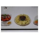 Blue Harbor 6-in-1 Glass Cake Stand with Dome Lid