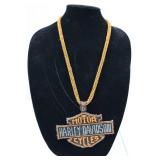 Beaded Harley-Davidson Logo Necklaces