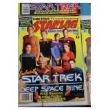 Star Trek Magazine and Book Lot - Official Fan Club, Files, Chronology